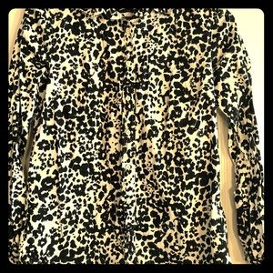 Black and white pattern Button up.